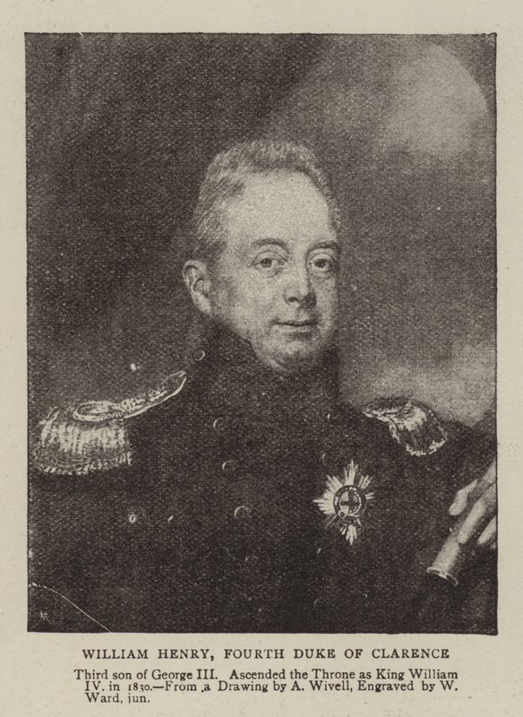 William Henry, fjerde hertug af Clarence af William Ward