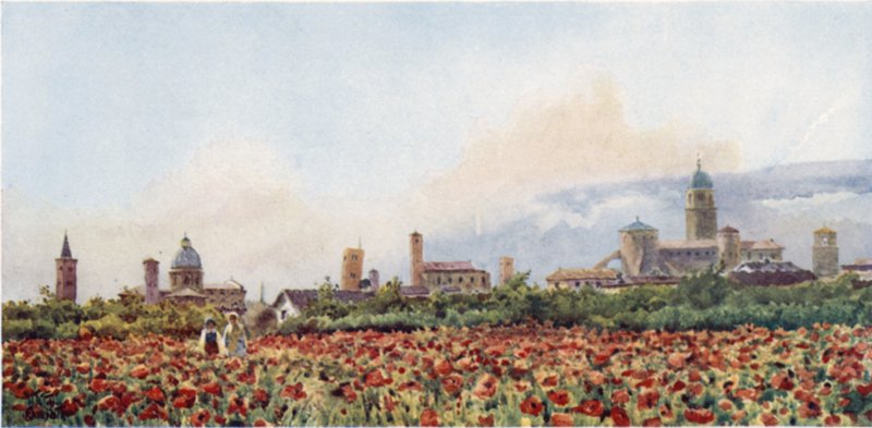 Ravenna (farve litho) af William Wiehe Collins