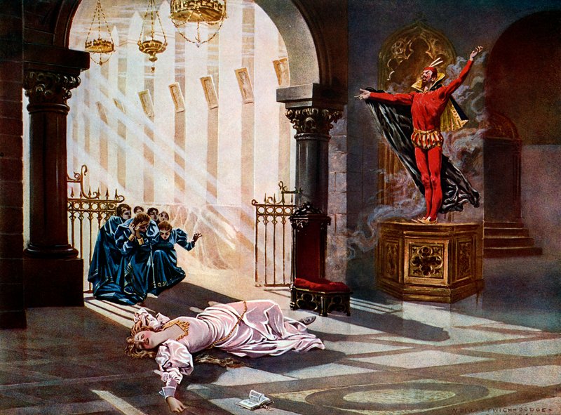 Faust, akt IV scene v af William de Leftwich Dodge
