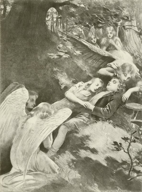Hans og Grete, anden akt scene II (dybtryk) af William de Leftwich Dodge