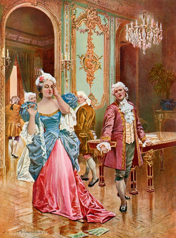 La Traviata, Akt II scene iv af William de Leftwich Dodge