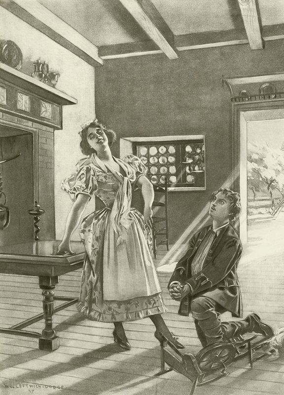 Marta, akt III scene vi (dybtryk) af William de Leftwich Dodge
