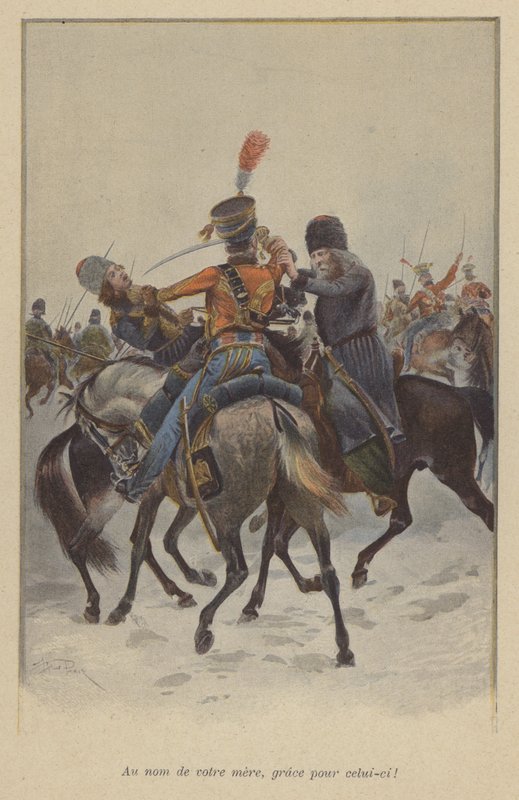 Kavaleri i forbindelse med Napoleons invasion af Rusland, 1812 af after Paris