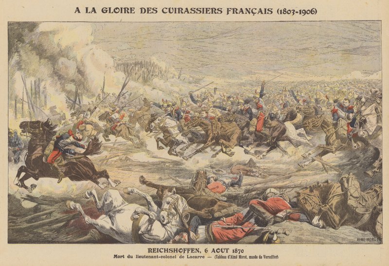 Til ære for franske Cuirassiers (1803-1906) af after Aime Nicolas Morot
