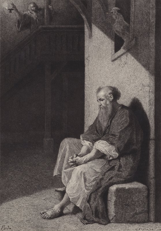 Peters Omvendelse af after Albert Robida
