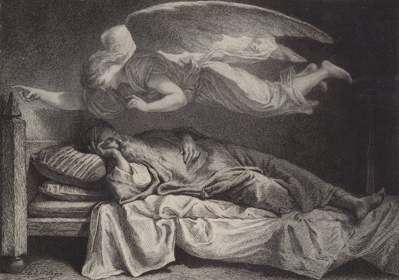 Josephs drøm af after Albert Robida