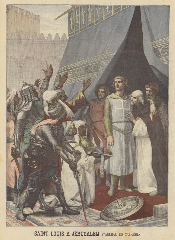St Louis i Jerusalem af after Alexandre Cabanel