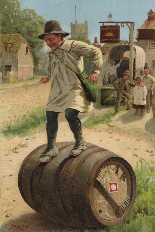 Dangerous Sport (chromolitho) af after Amedee Forestier