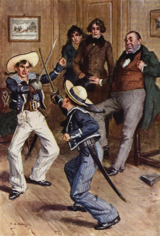 Illustration til Nicholas Nickleby af after Charles Edmund Brock