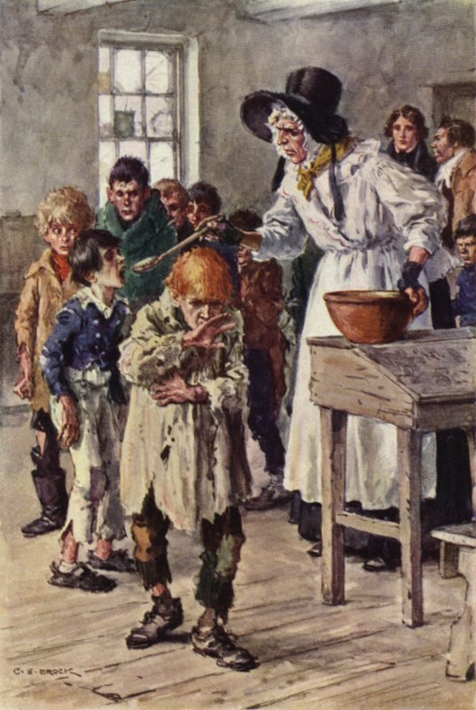 Illustration til Nicholas Nickleby af after Charles Edmund Brock