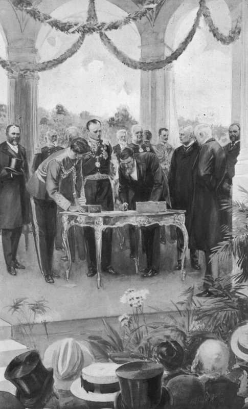 Indvielse af det australske Commonwealth i Sydney, 1. januar 1901 af after Charles Mills Sheldon