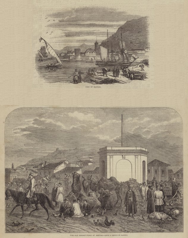 Skitser af Kertch af after Denis Auguste Marie Raffet