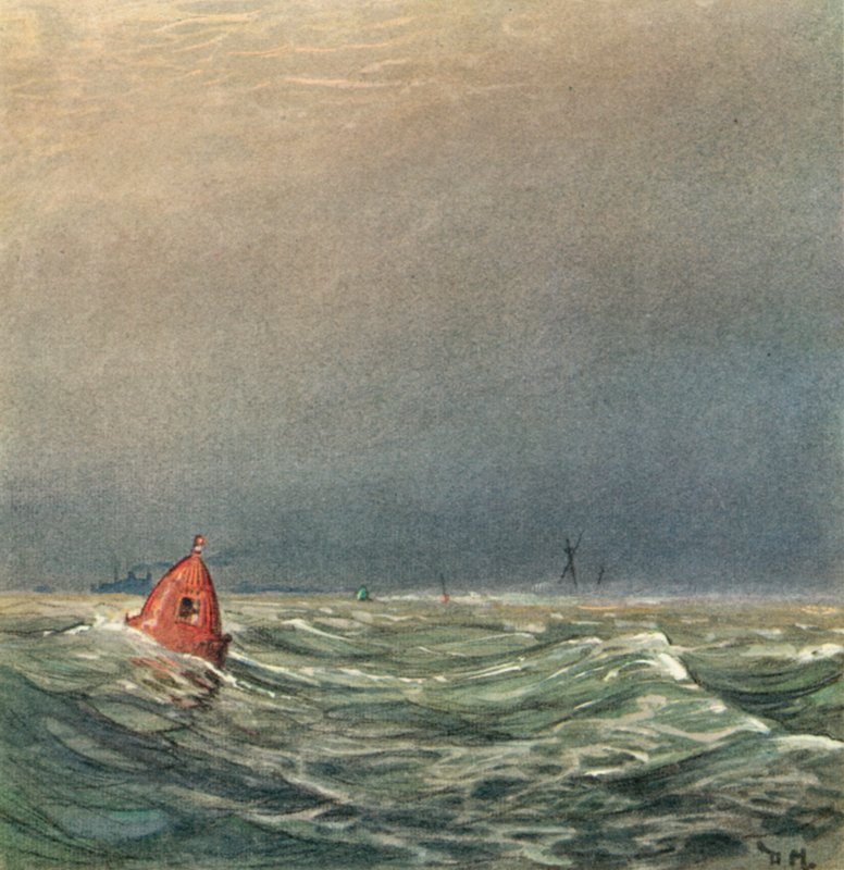 Klokkebøjen af after Donald Maxwell
