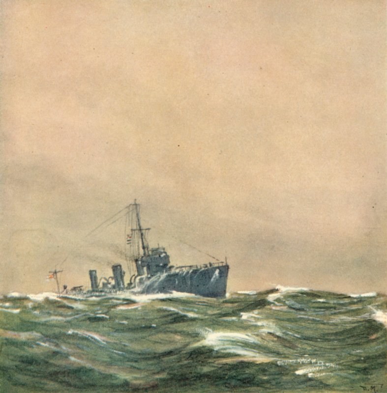 Nordsøpatruljen af after Donald Maxwell