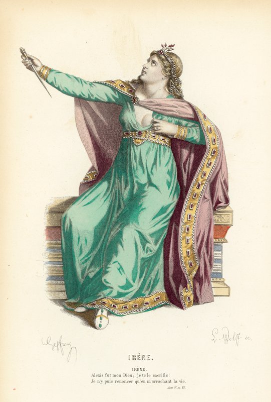 Irene af after Edmond A.F. Geffroy