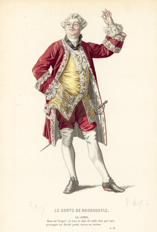 Greven de Boursoufle af after Edmond A.F. Geffroy