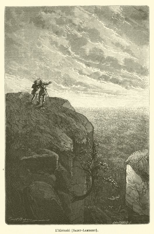 LAbenaki, Saint-Lambert af after Emile Antoine Bayard