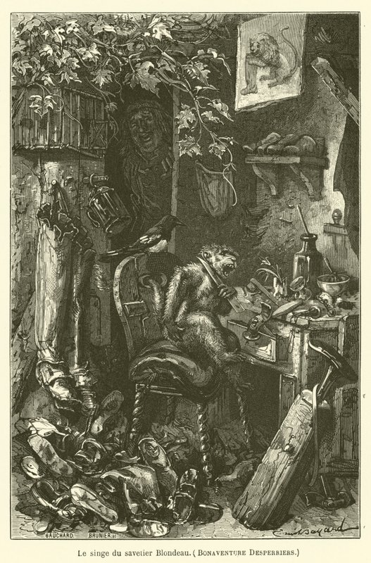 Skomageraben Blondeau, Bonaventure Desperriers af after Emile Antoine Bayard