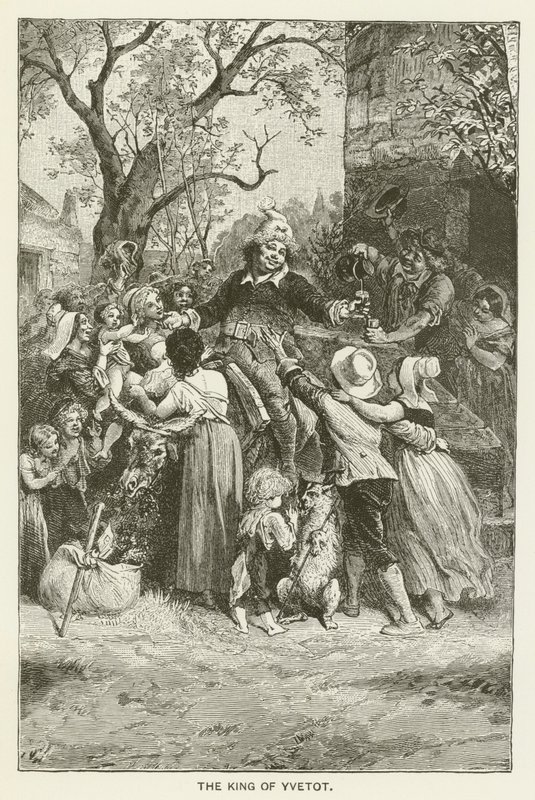 Kongen af Yvetot af after Emile Antoine Bayard