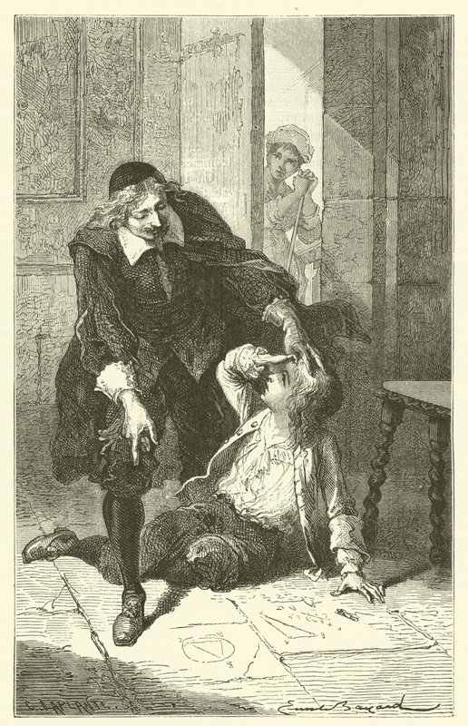 Blaise Pascals barndom af after Emile Antoine Bayard