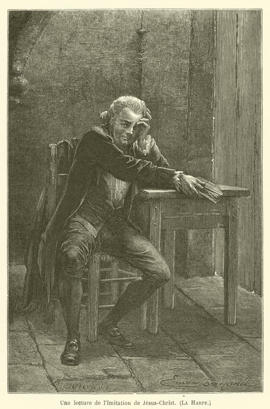 En læsning af Jesu Kristi efterligning, Harpen af after Emile Antoine Bayard