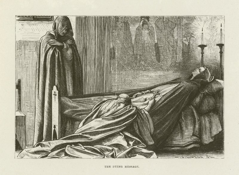 Illustration til Romola af George Eliot af after Frederic Leighton
