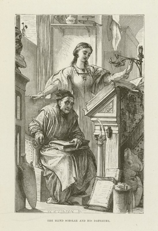 Illustration til Romola af George Eliot af after Frederic Leighton