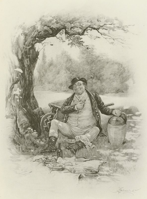 Mr Pickwick af after Frederick Barnard