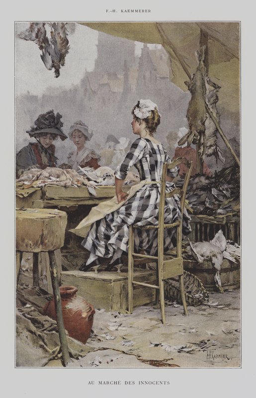 Ved de uskyldiges march af after Frederik Hendrik Kaemmerer