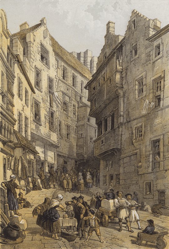 Foden af den vestlige bue (chromolitho) af after George Cattermole