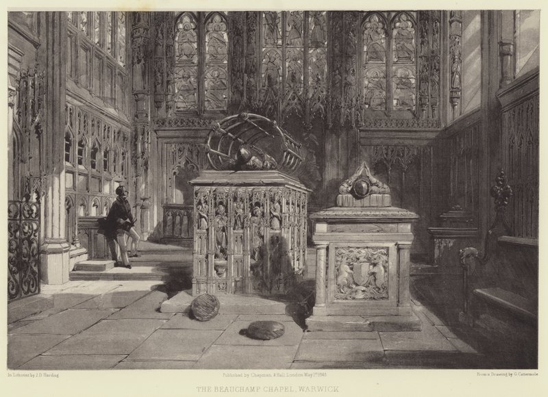Beauchamp Chapel, Warwick af after George Cattermole