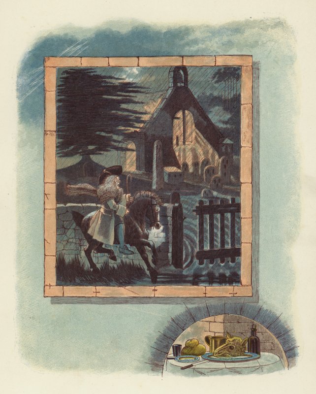 Illustration til Tam OShanter af Robert Burns af after George Cruikshank