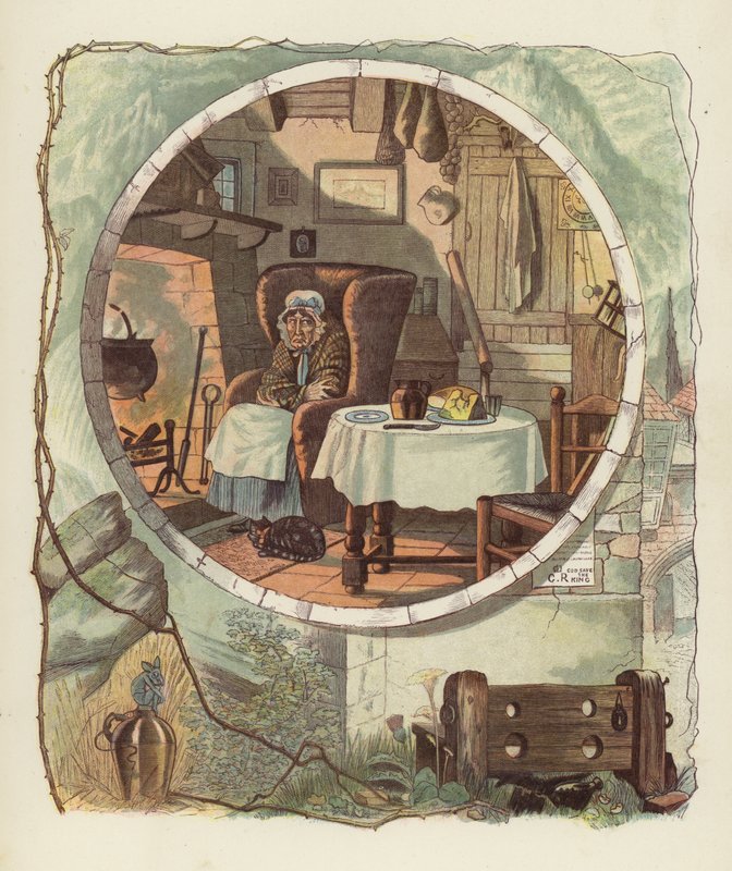 Illustration til Tam OShanter af Robert Burns af after George Cruikshank
