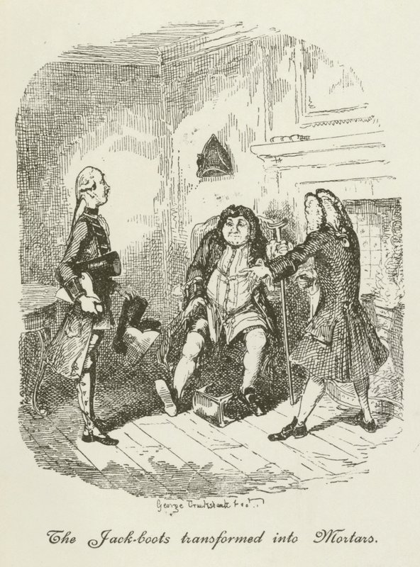 Illustration til Tristram Shandy af after George Cruikshank