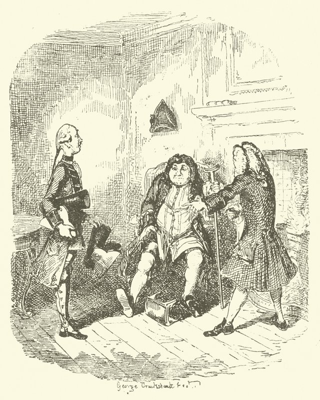 Illustration til Tristram Shandy af after George Cruikshank