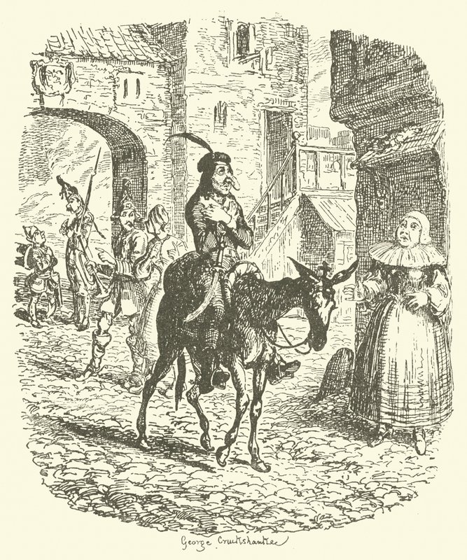Illustration til Tristram Shandy af after George Cruikshank