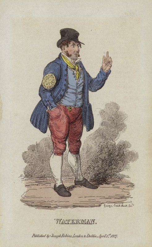 Vandmand af after George Cruikshank