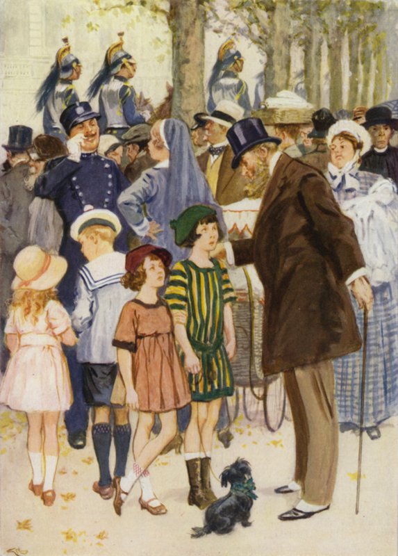 En gade i Paris af after Gordon Frederick Browne
