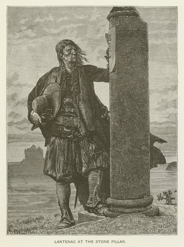 Lantenac ved Stensøjlen af after Gustave Brion
