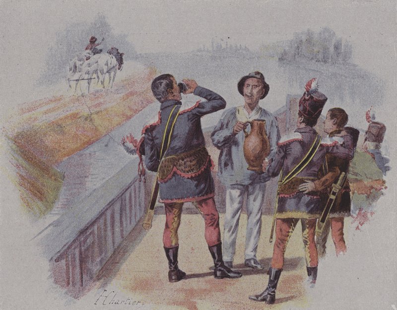 Illustration fra Memories of the School of Mars af after Henri Georges Jacques Chartier