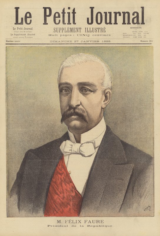 Felix Faure, præsident for den franske republik af after Henri Meyer