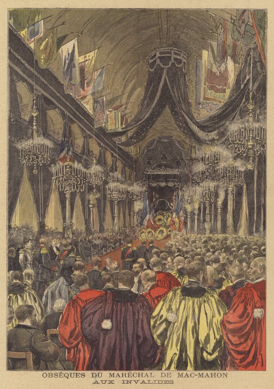 Marshal MacMahons begravelse af after Henri Meyer