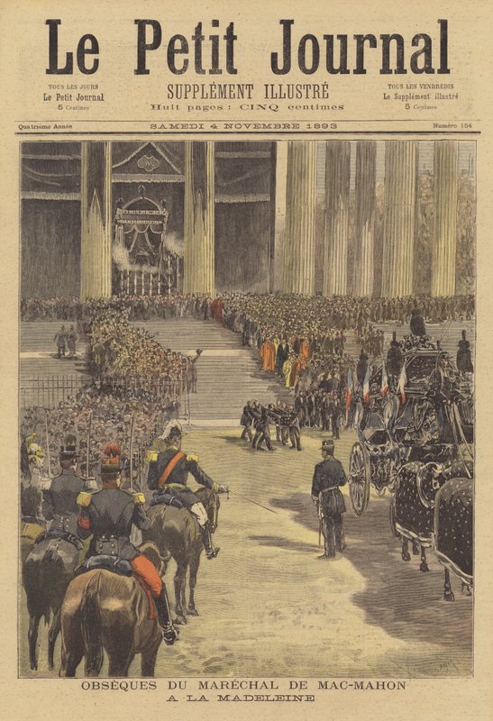 Marshal MacMahons begravelse af after Henri Meyer