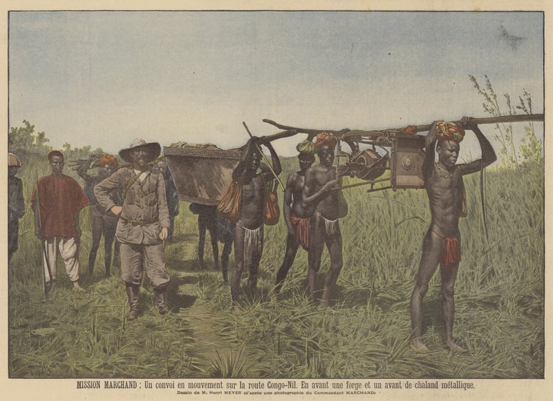 Marchand-missionen af after Henri Meyer