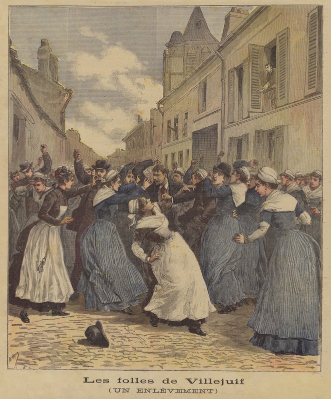 De gale i Villejuif af after Henri Meyer