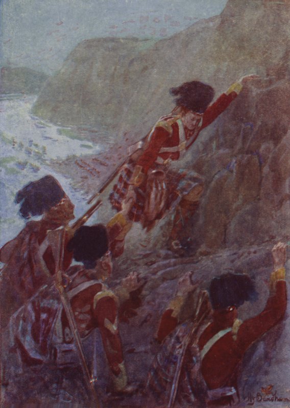 Erobringen af Quebec af after Henry Sandham