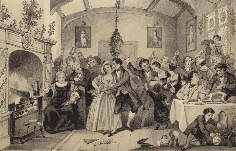 Gamle julefester af James Stephanoff