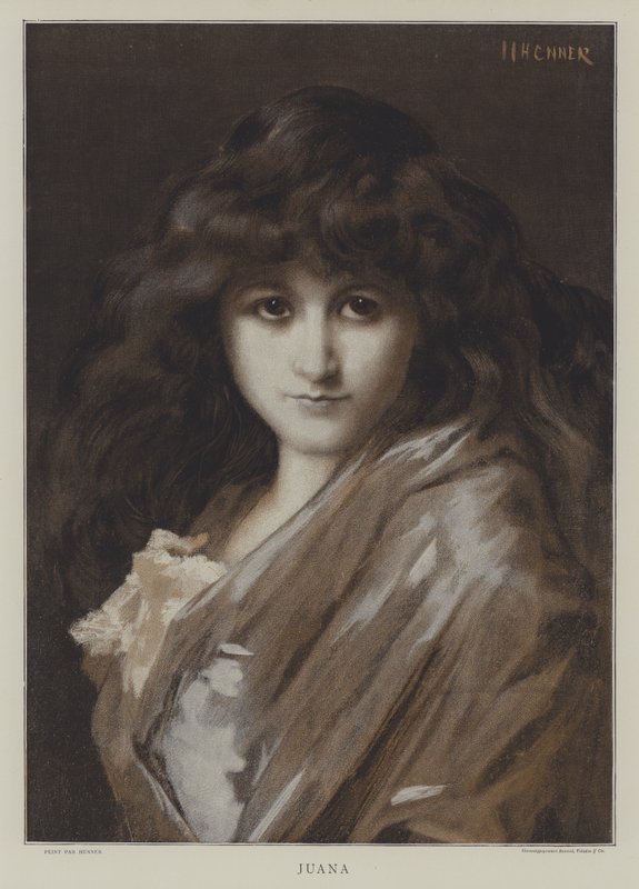Juana af after Jean-Jacques Henner