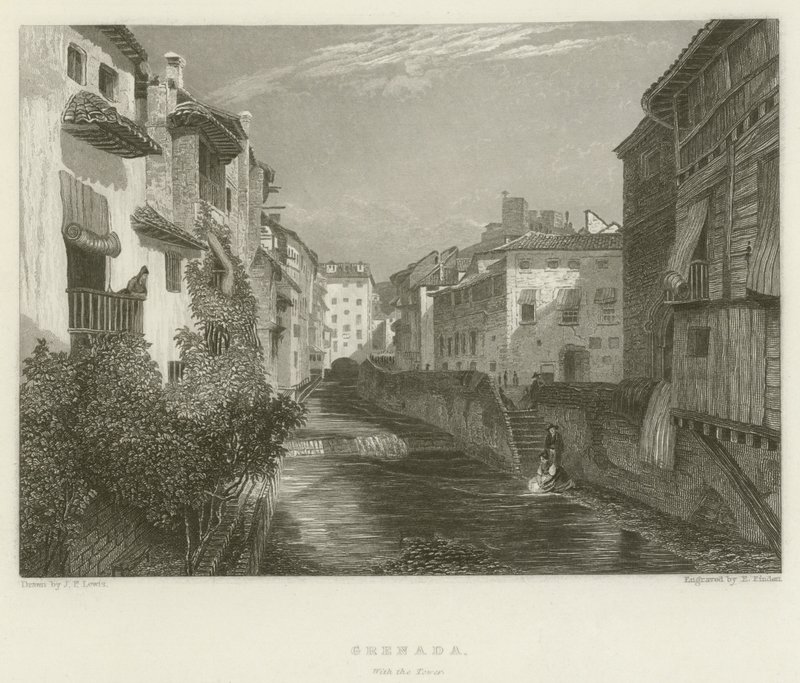 Grenada, med tårnet af after John Frederick Lewis