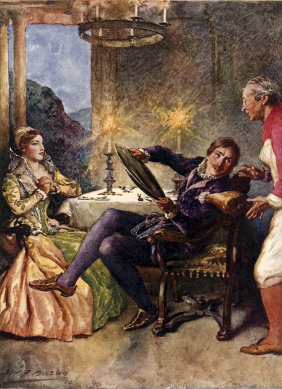 Katharina og Petruchio af after John Henry Frederick Bacon